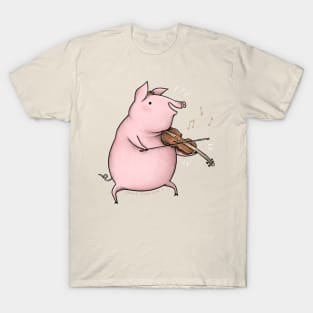 Piggy on the Fiddle T-Shirt